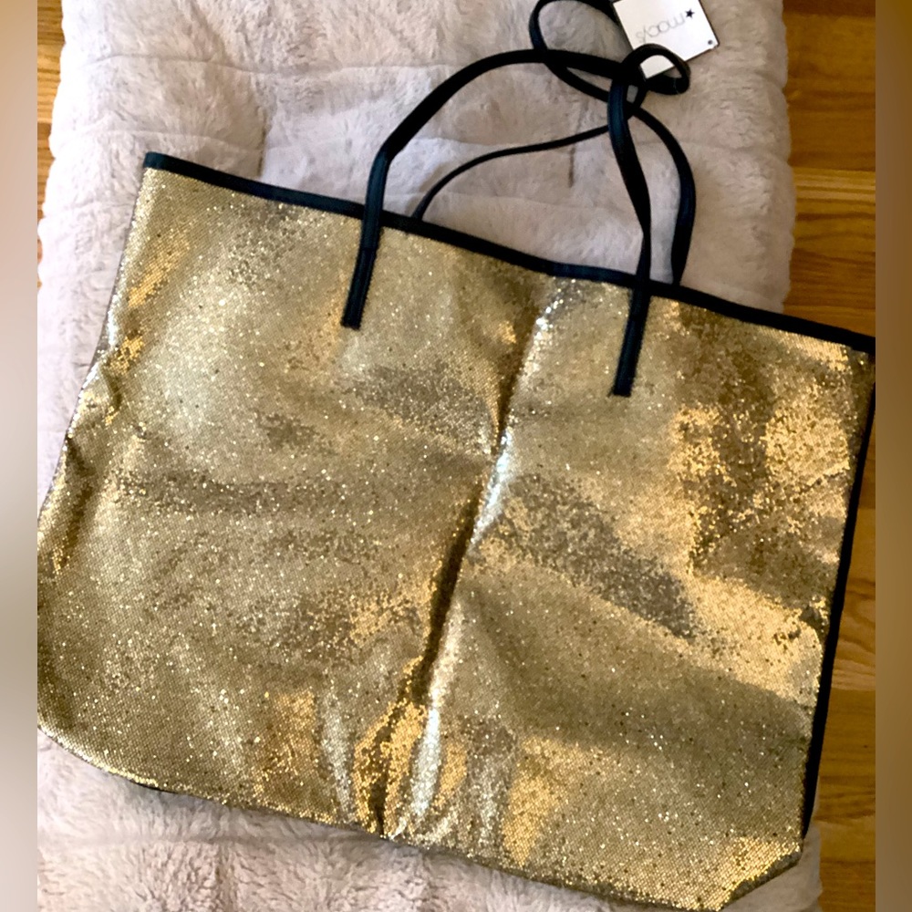 New Gold Glitter ✨ tote bag